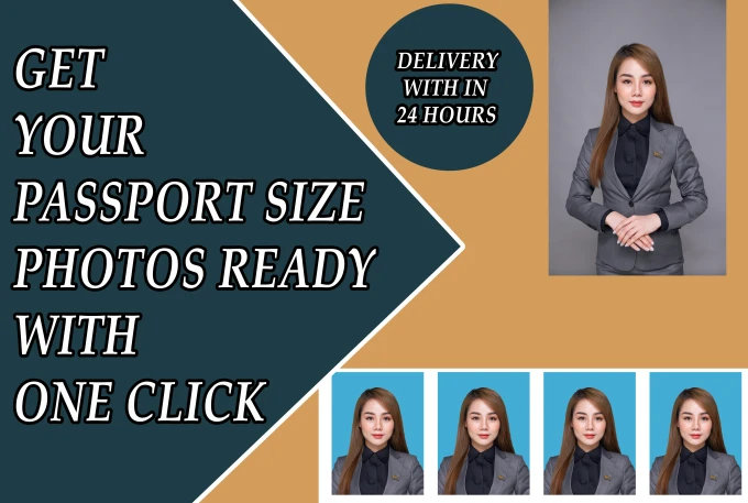 Passport Size Photos-8Pc